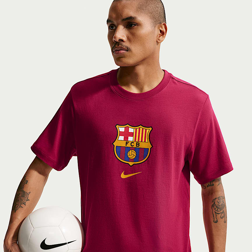 FC Barcelona Premium Men's Nike Soccer T-Shirt. Nike.com